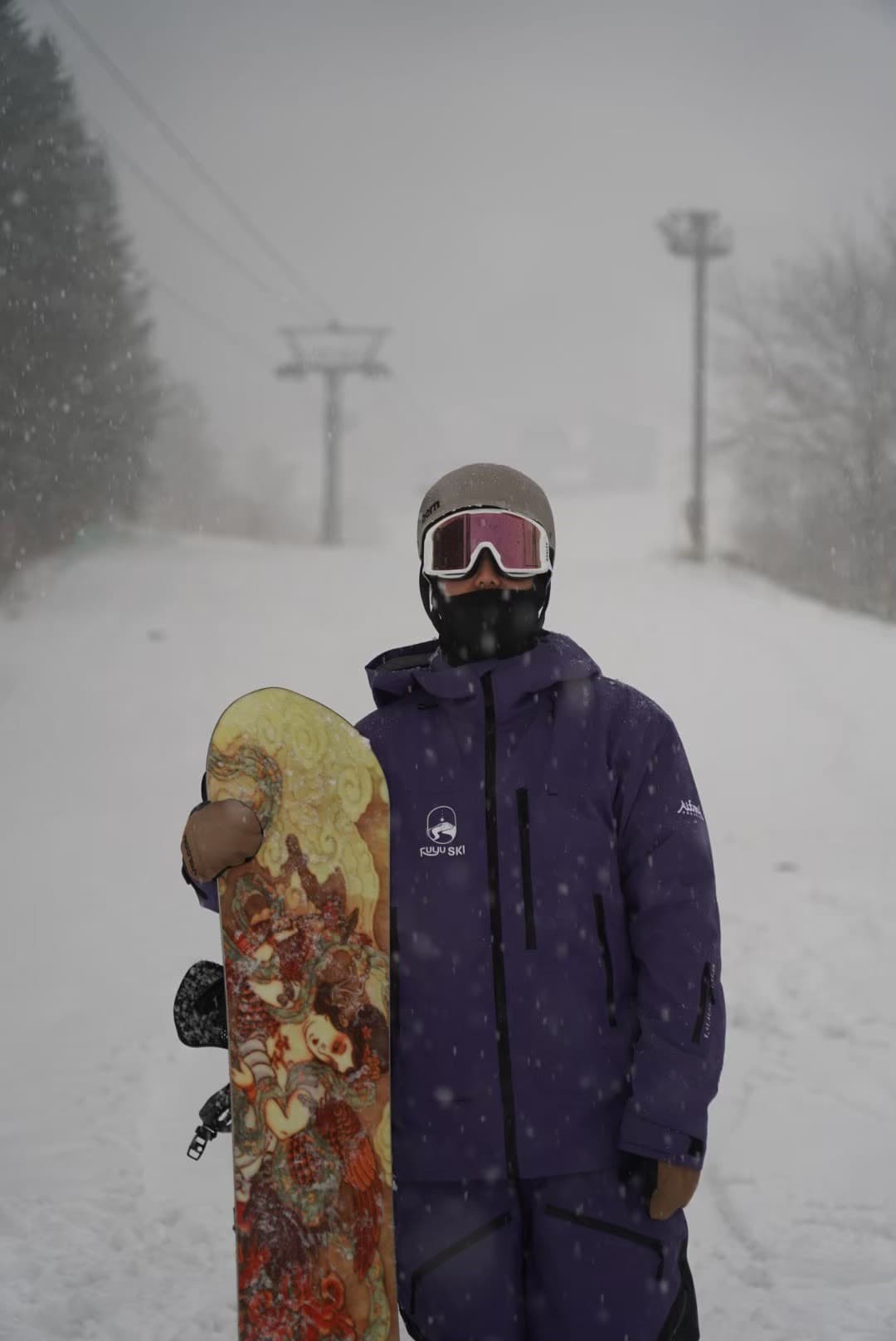 Andy, FUYU snowboard coach, CASI Lv2
