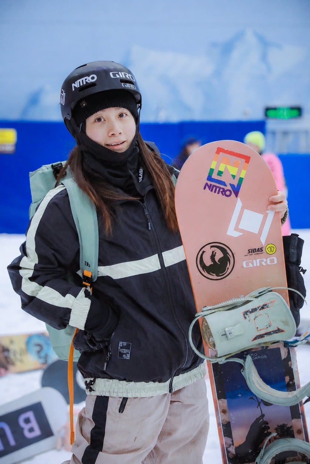 Joyce, FUYU snowboard coach, SBINZ Lv2